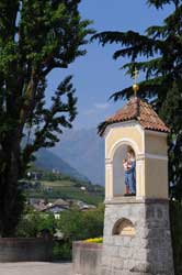 Lana Schutzpatron an der Brücke über den Falschauer Bach
